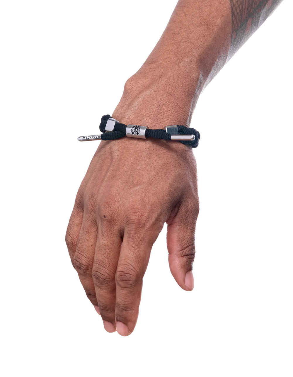 RASTACLAT Chronyx Braided Bracelet BLACK Tillys