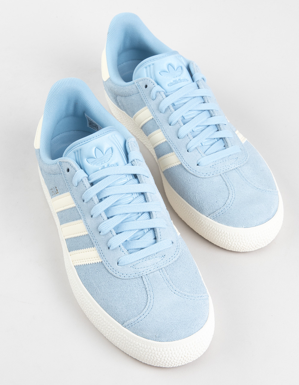 ADIDAS Gazelle ADV Shoes - LT BLUE/WHITE