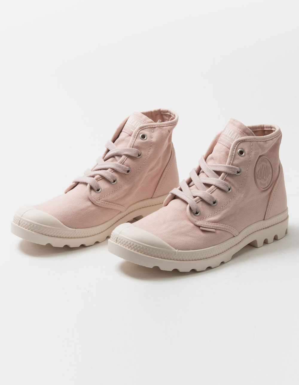 Palladium Boots Womens Pampa Hi Rose Smoke