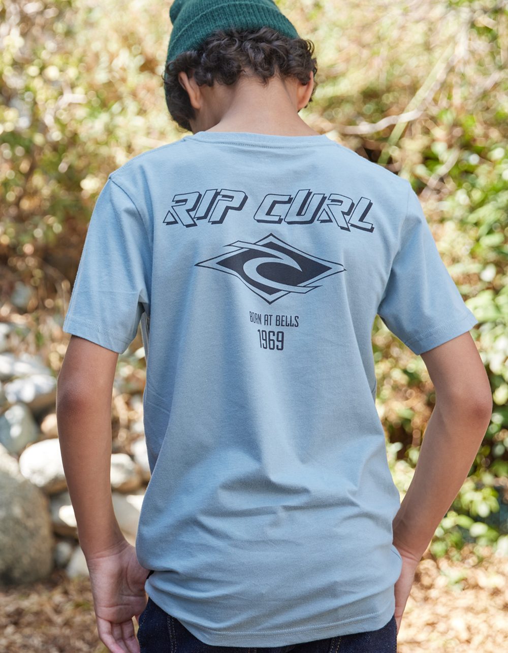 RIP CURL Boys Van Surf Boy T-Shirt Boys KTEON4 