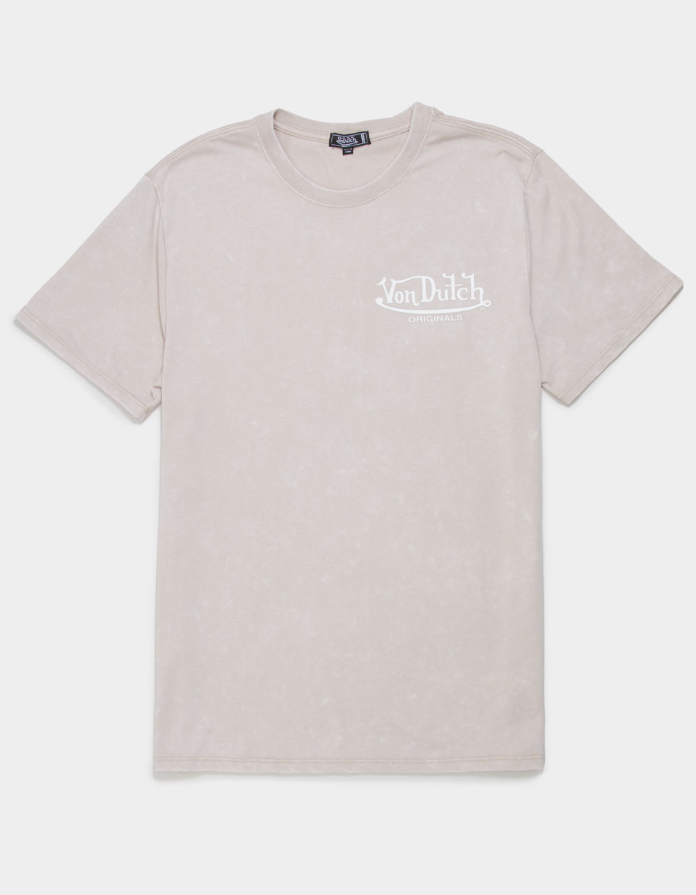 VON DUTCH Flight Mens Tee - CREAM