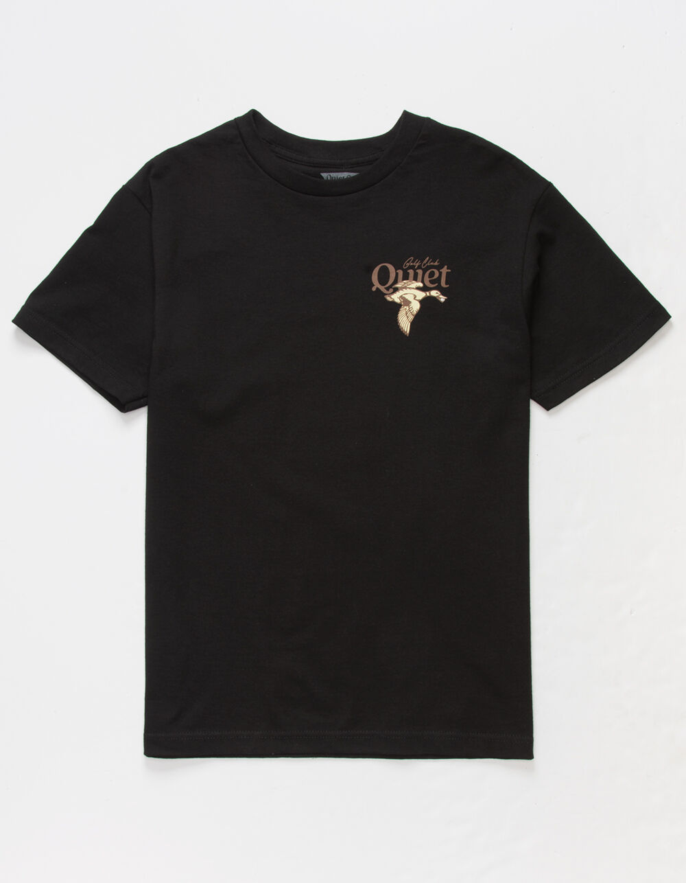QUIET GOLF CLUB Flocking Black T-Shirt - BLACK | Tillys