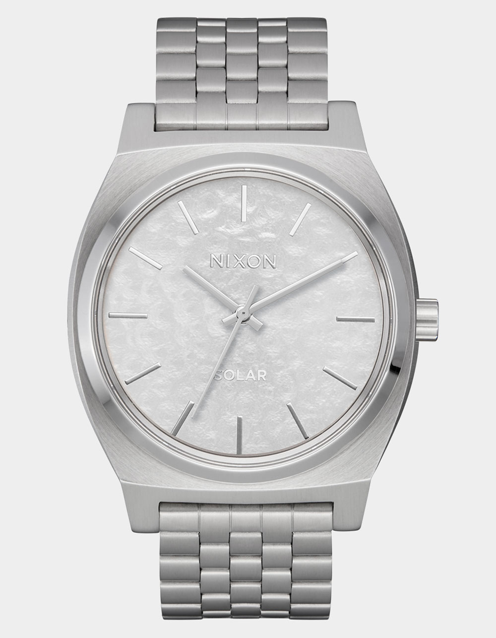 NIXON Time Teller Solar Watch - SILVER