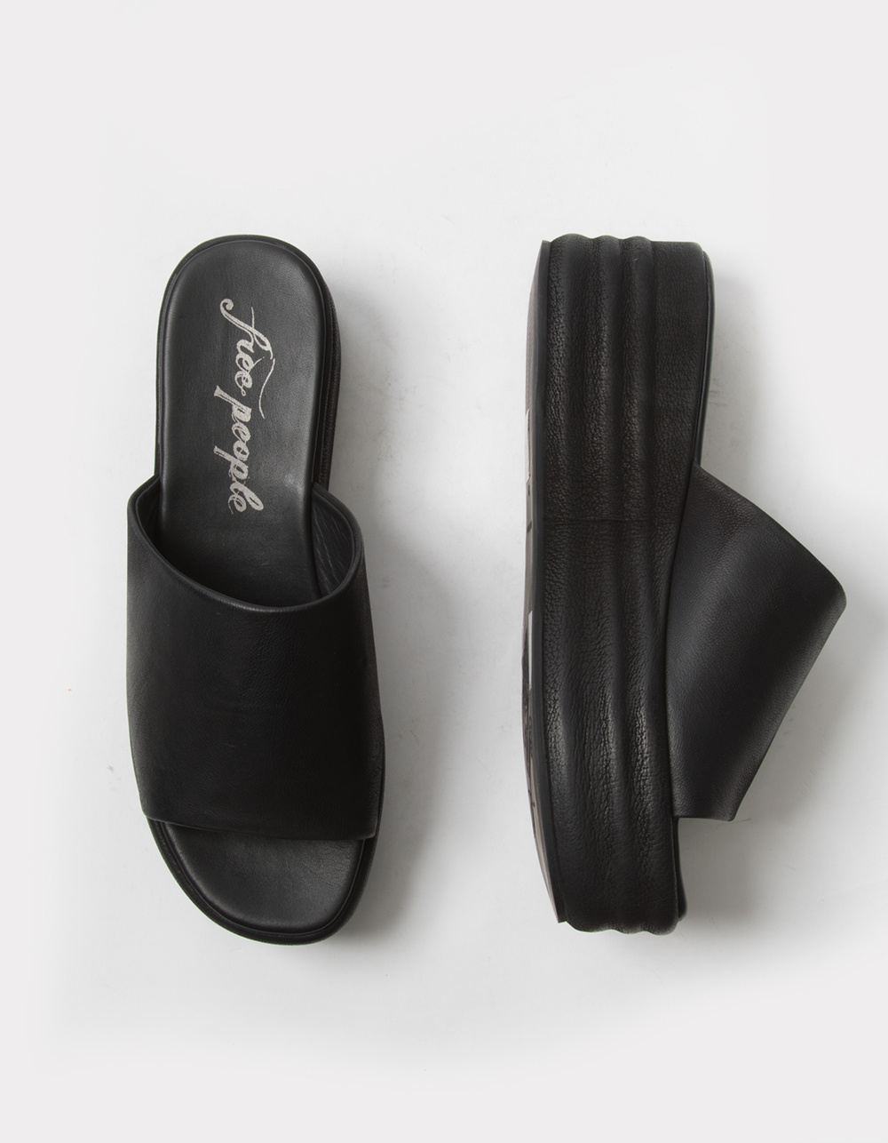 FREE PEOPLE Harbor Womens Black Flatform Sandals - BLACK | Tillys