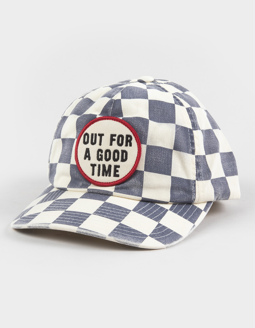BRIXTON Out For A Good Time Womens Strapback Hat - BLUE/WHT