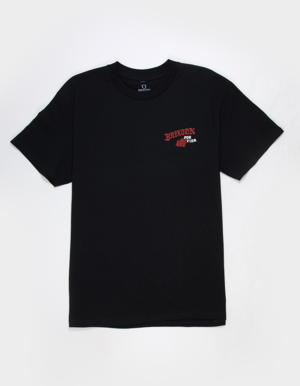 BRIXTON Por Vida Mens Tee - BLACK