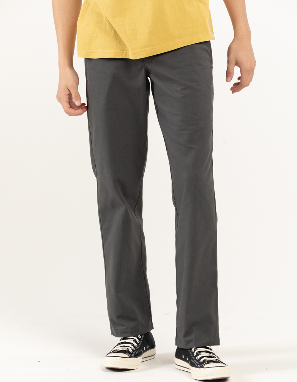 DICKIES 851 Regular Straight Flex Mens Pants CHARCOAL Tillys