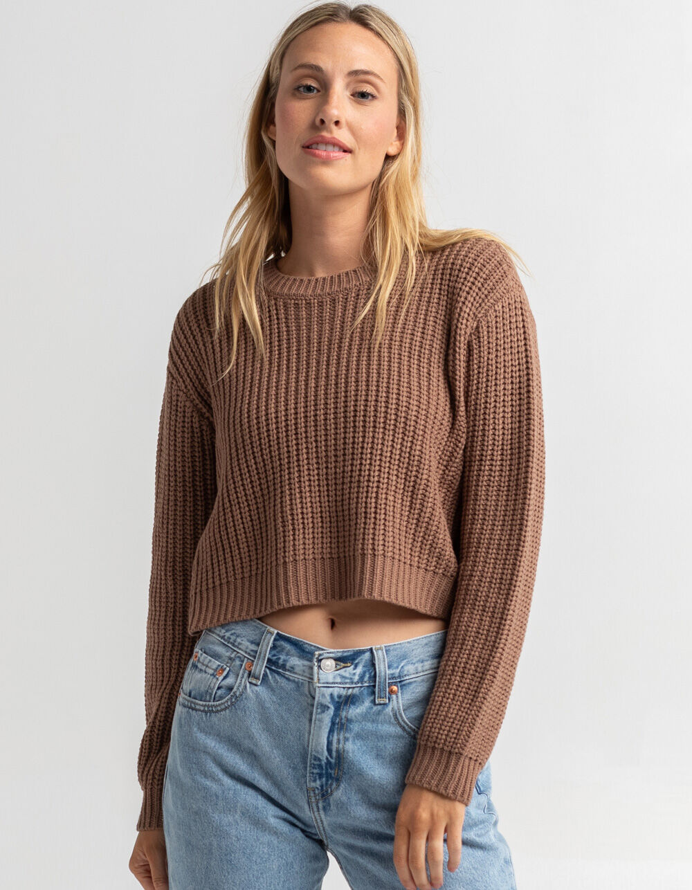 FULL TILT Womens Pullover Crew Neck 