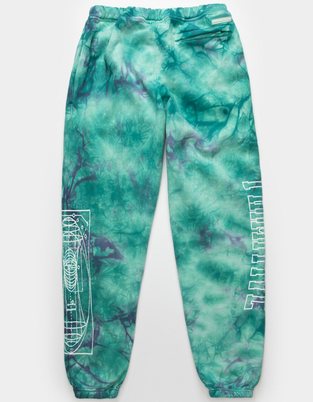 PRIMITIVE Space Mens Sweatpants - BLUCO 