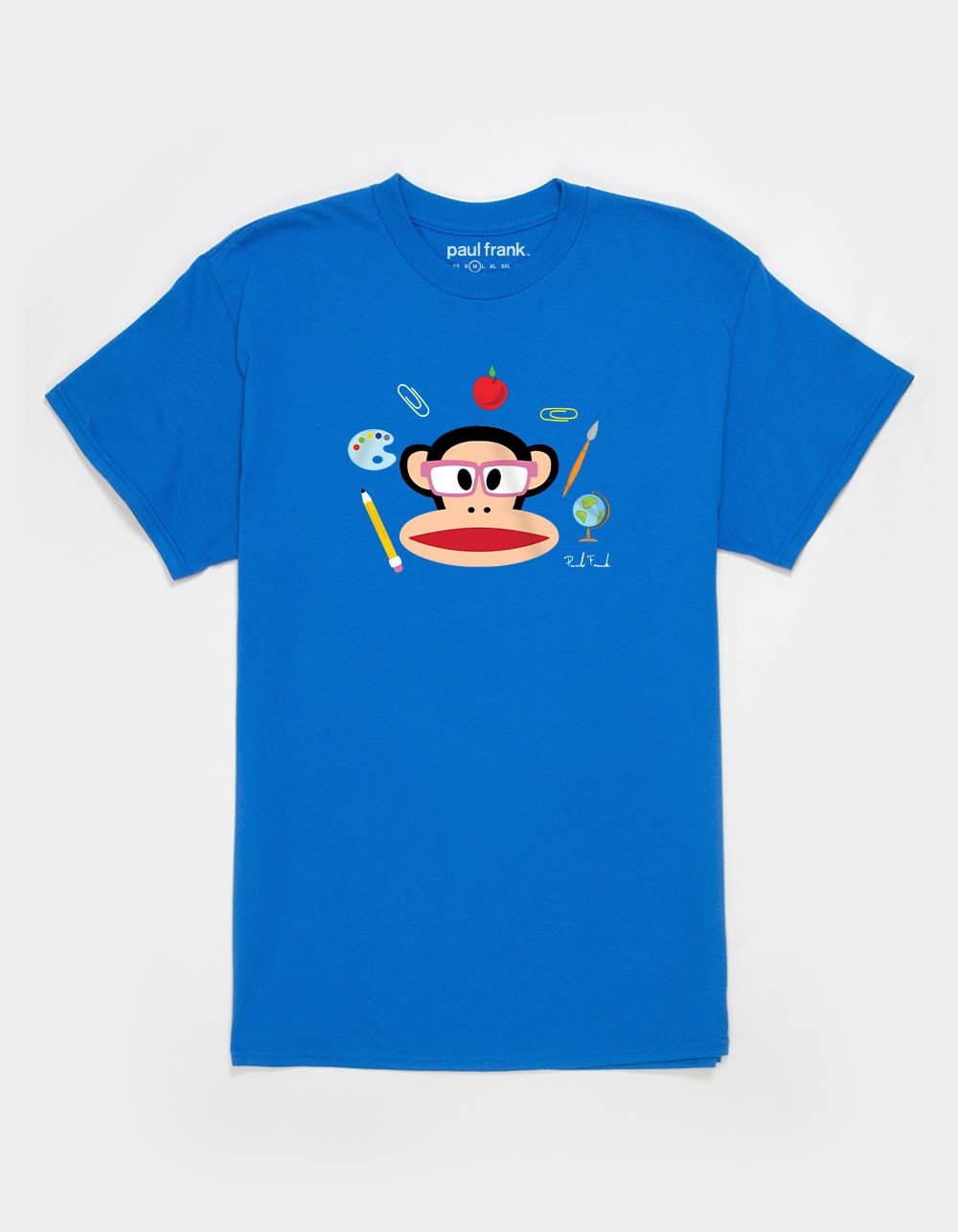 PAUL FRANK Studious Julius Unisex Tee - ROYAL