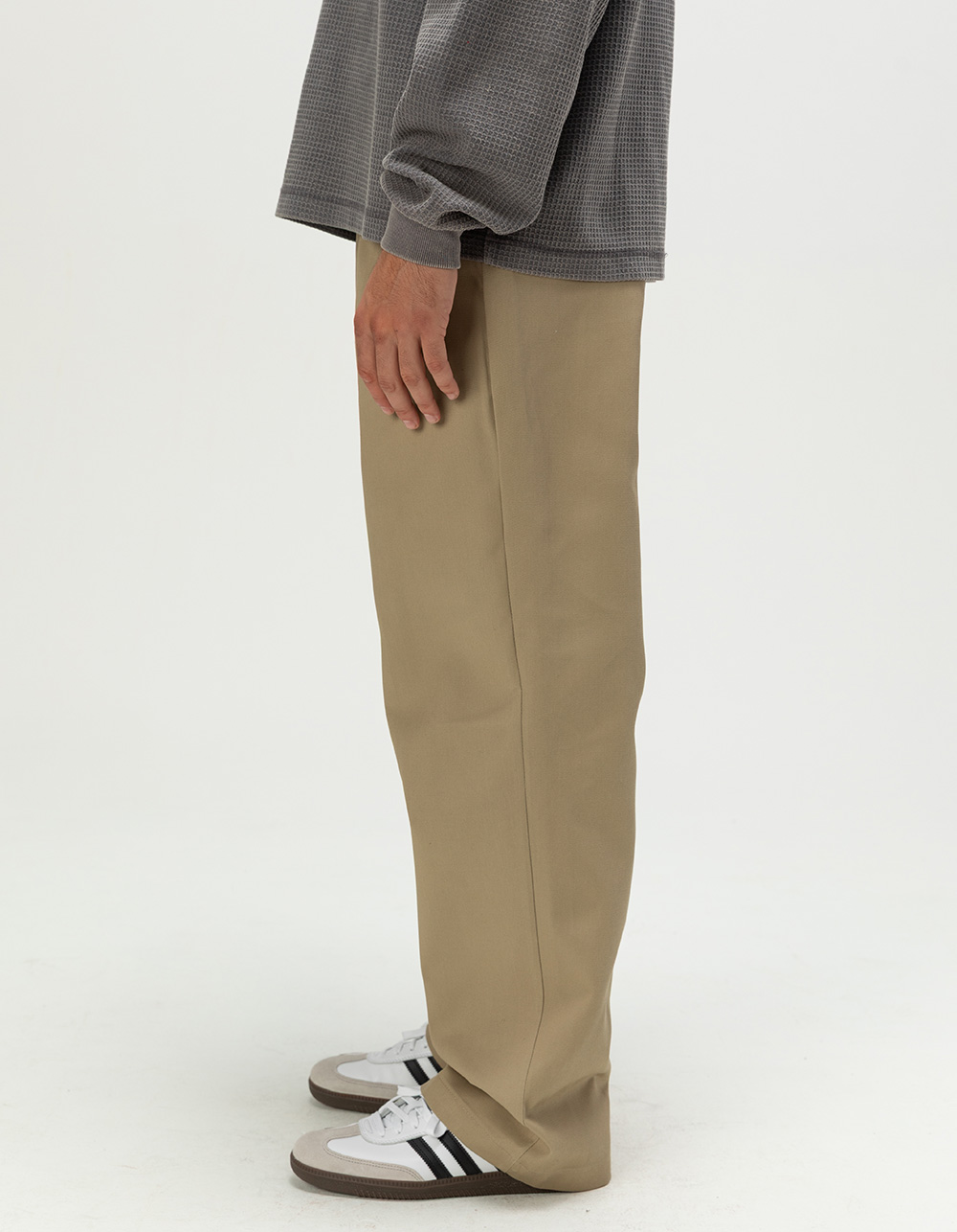 DICKIES 877 Mens Loose Fit Work Pants - KHAKI