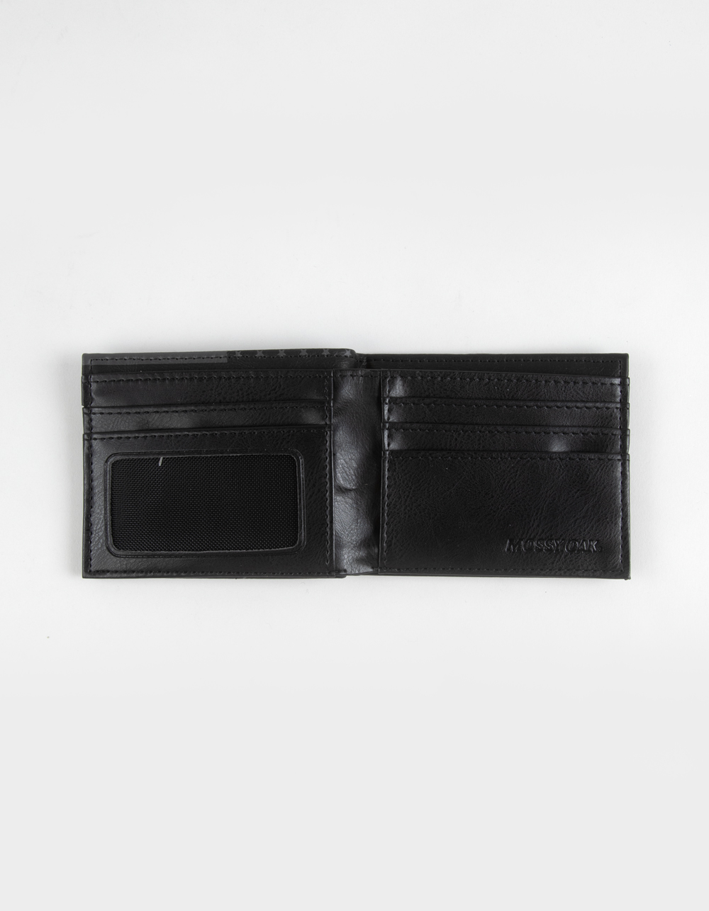 MOSSY OAK Flag Bifold Wallet - BLK/GRY