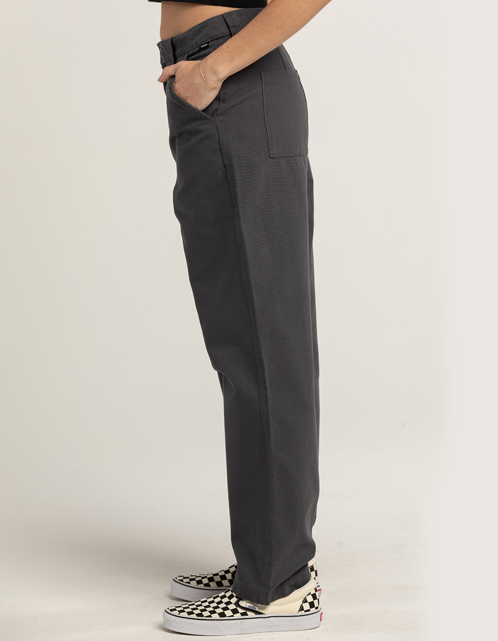 VANS Breana Womens Skate Pants DARK GRAY Tillys