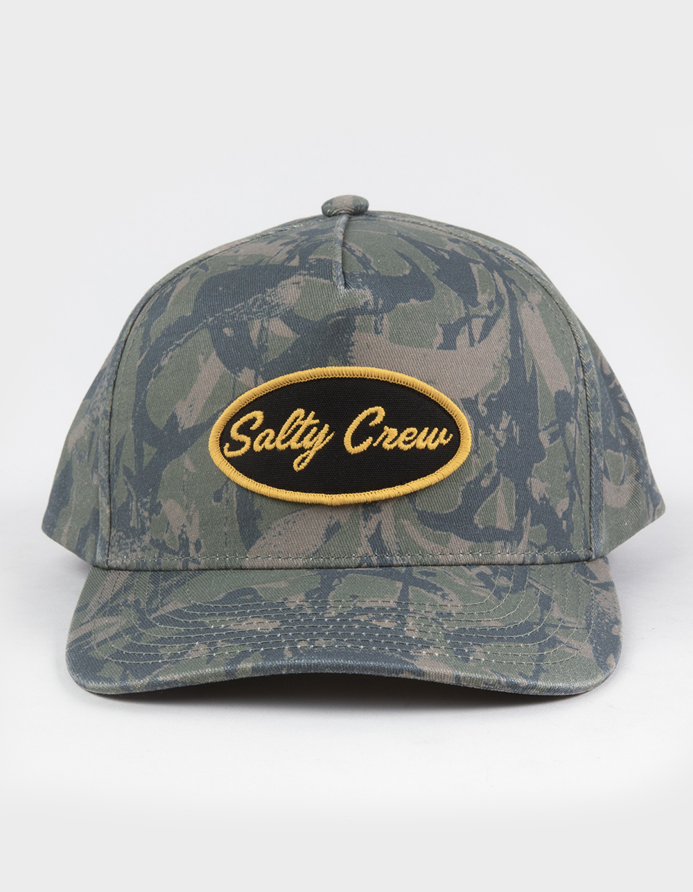SALTY CREW Upstream Snapback Hat - CAMO GREEN