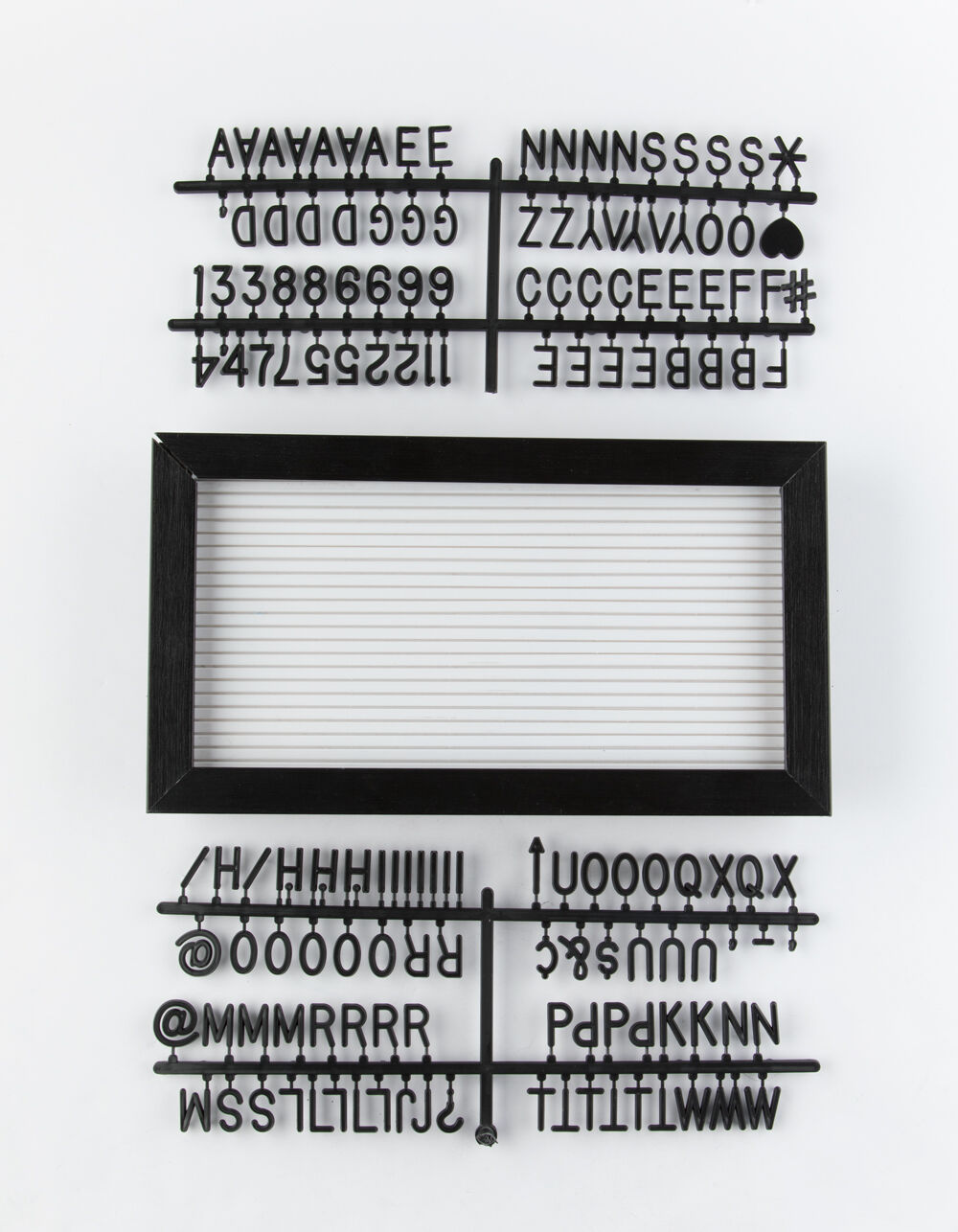 Light Up Letter Board BLACK/WHITE Tillys