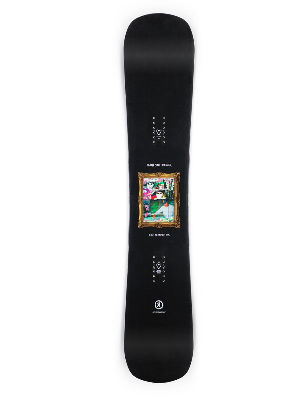 RIDE SNOWBOARDS Burnout Snowboard BLACK/FUSCHIA Tillys