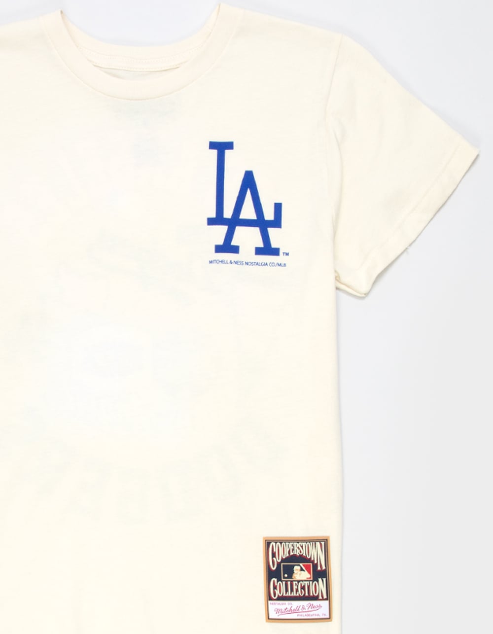 MITCHELL & NESS Los Angeles Dodgers Sport Magnet Boys Tee - NATURAL