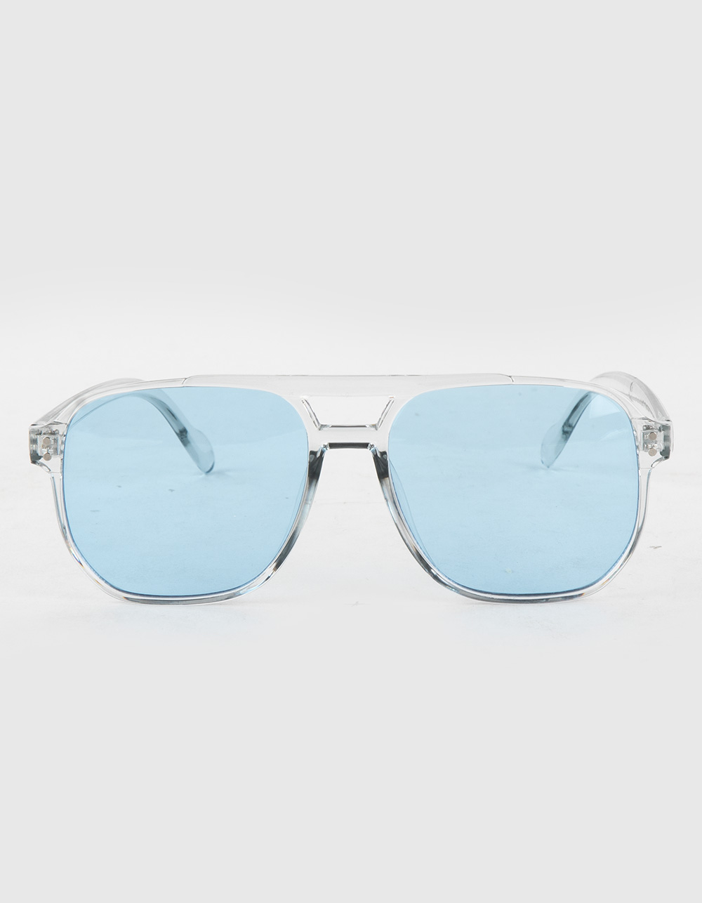 RSQ Plastic Aviator Sunglasses - BLUE | Tillys