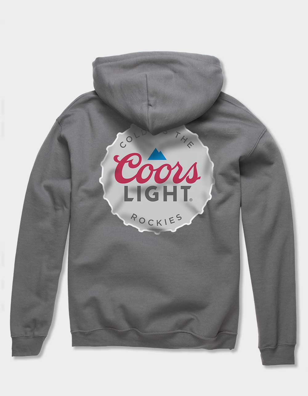 COORS Light Cap Unisex Hoodie - CHARCOAL