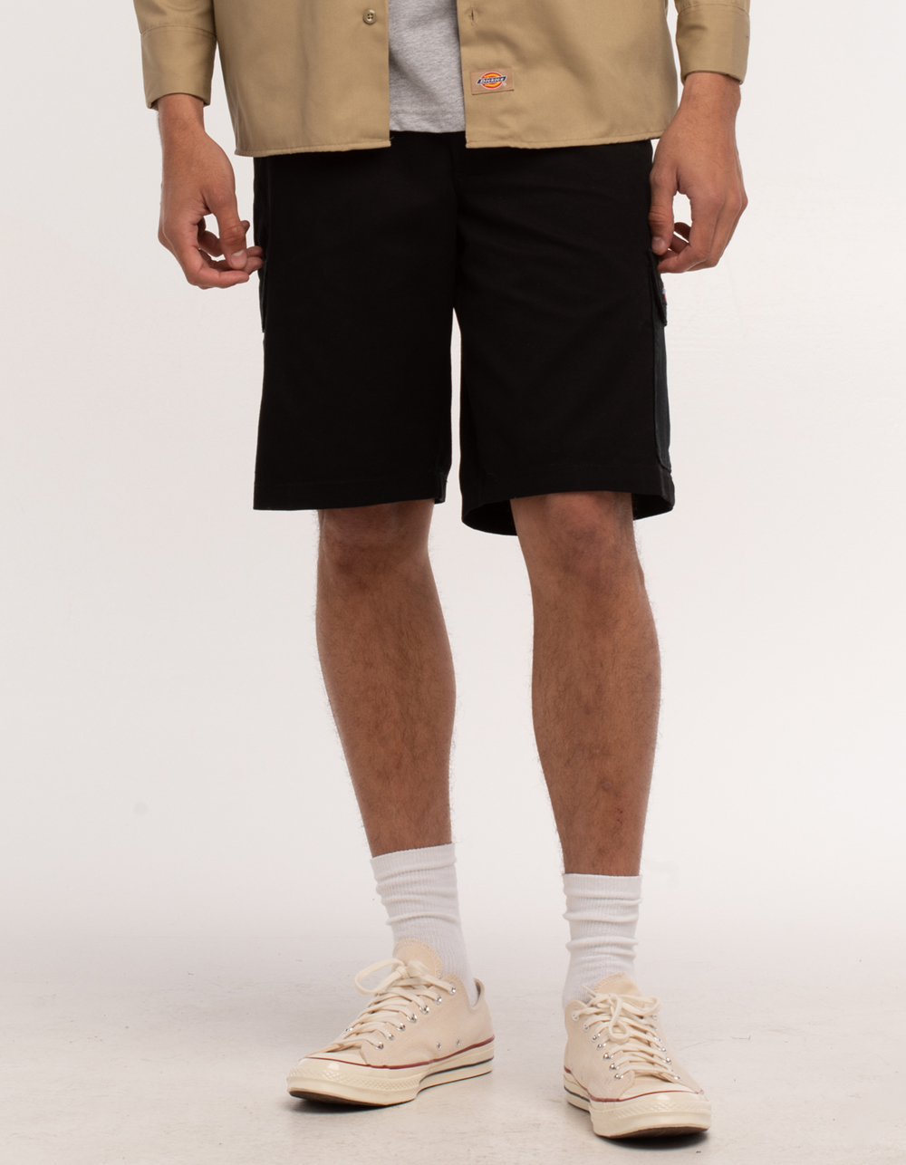 DICKIES Mens Cargo Work Shorts BLACK Tillys