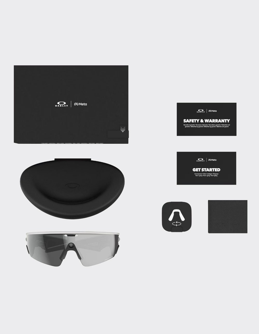 OAKLEY Meta Vanguard AI Glasses - WHITE