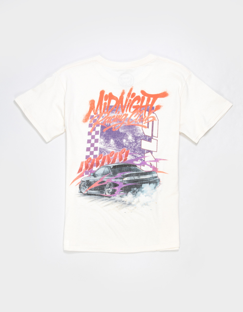 CVLA Midnight Racing Boys Tee - CREAM