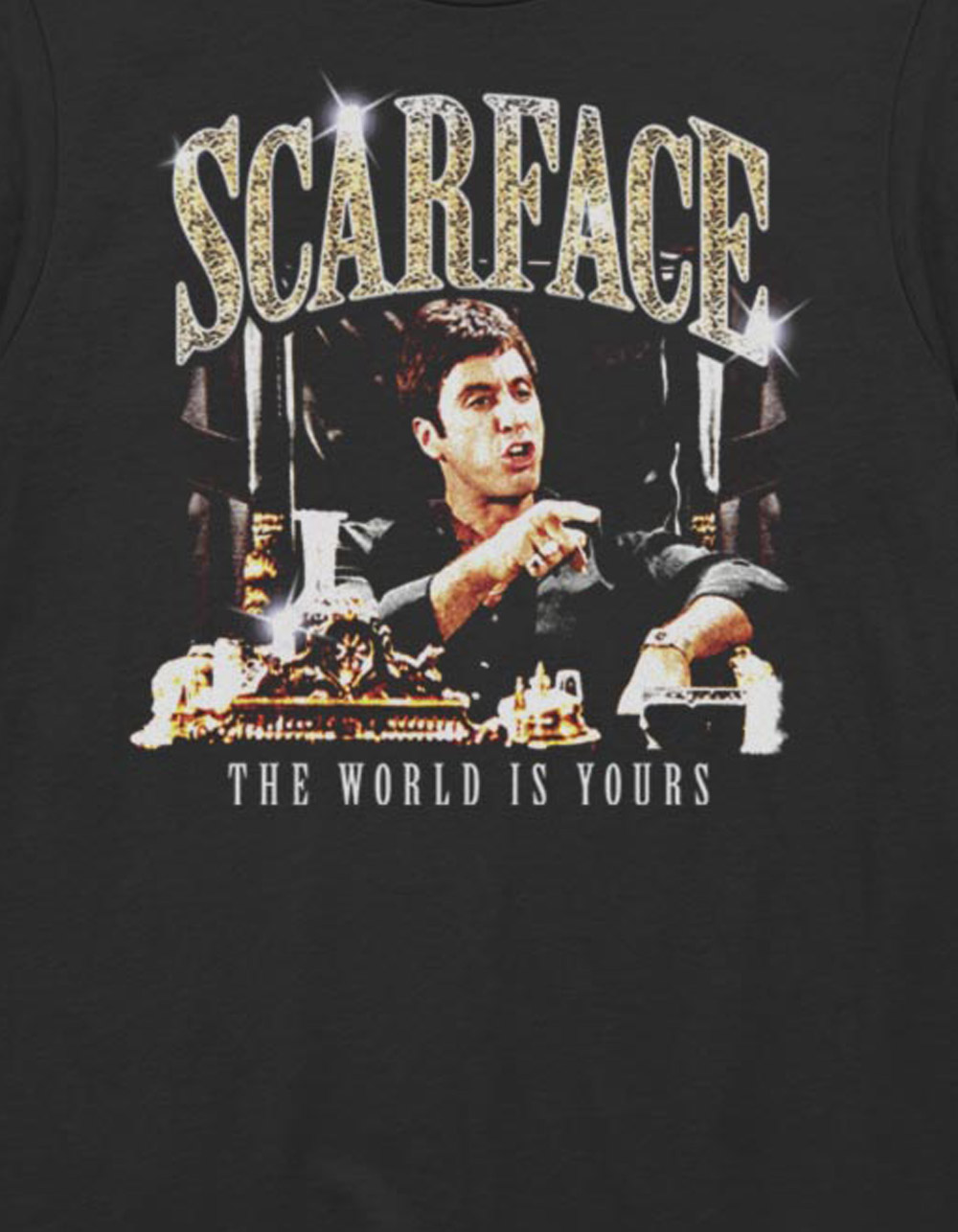 Scarface Rewind Unisex Tee - BLACK