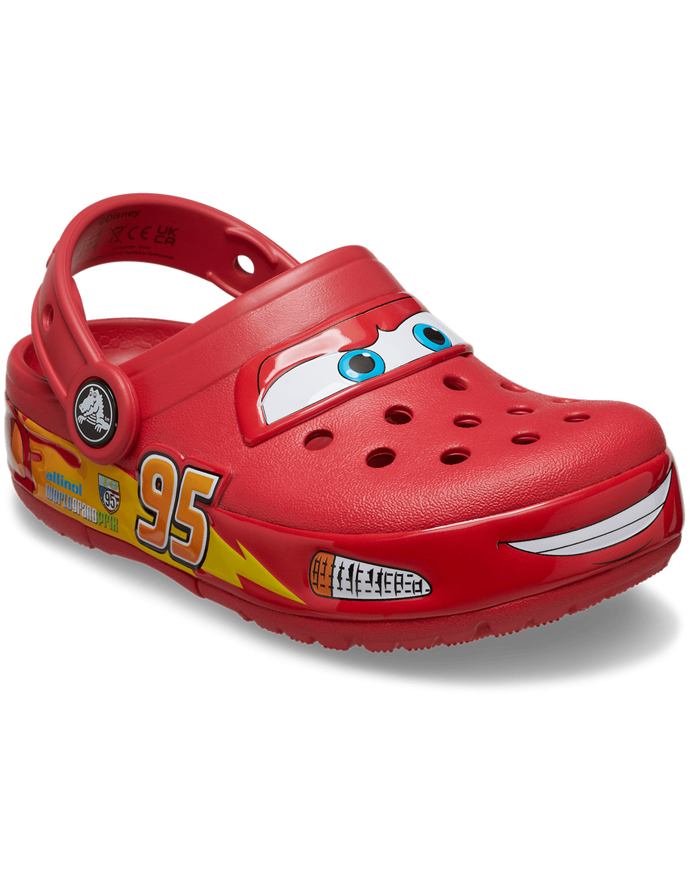 CROCS x Disney Pixar Cars Lightning McQueen Toddlers Clogs RED COMBO