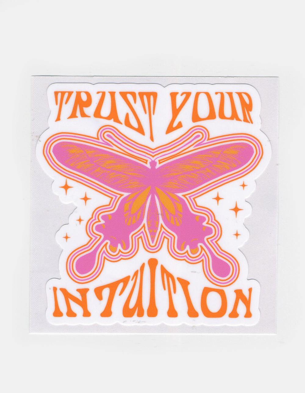 STICKER CABANA Trust Your Intuition Sticker - PINK | Tillys