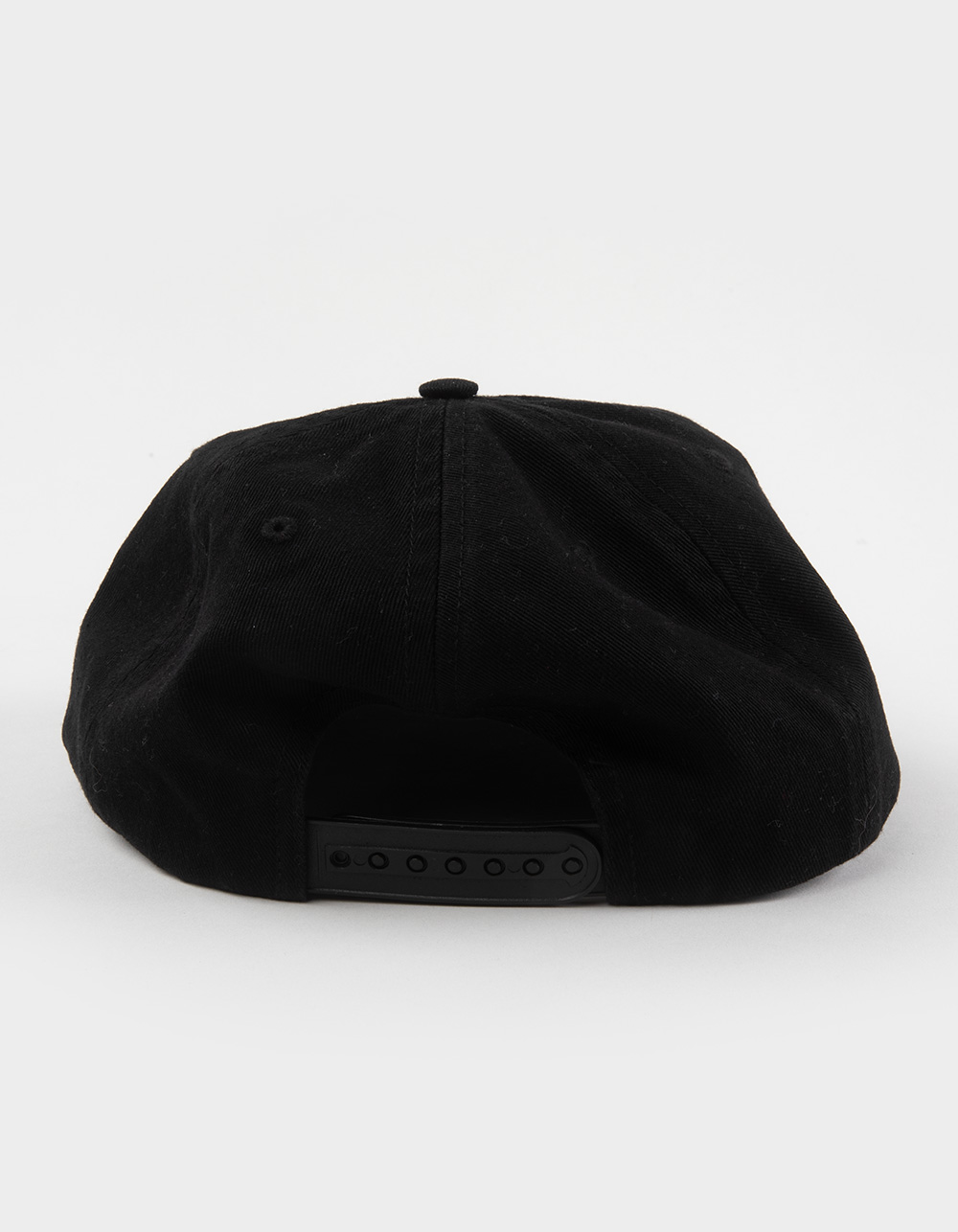 POLAR SKATE CO. Outline Logo Snapback Hat  - BLACK