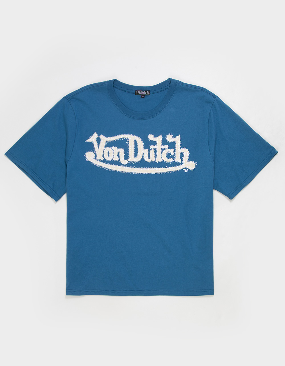 VON DUTCH Classic Patch Mens Tee - BLUE