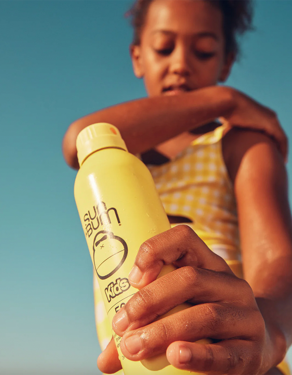 SUN BUM Kids SPF 50 Clear Sunscreen Spray YELLOW Tillys