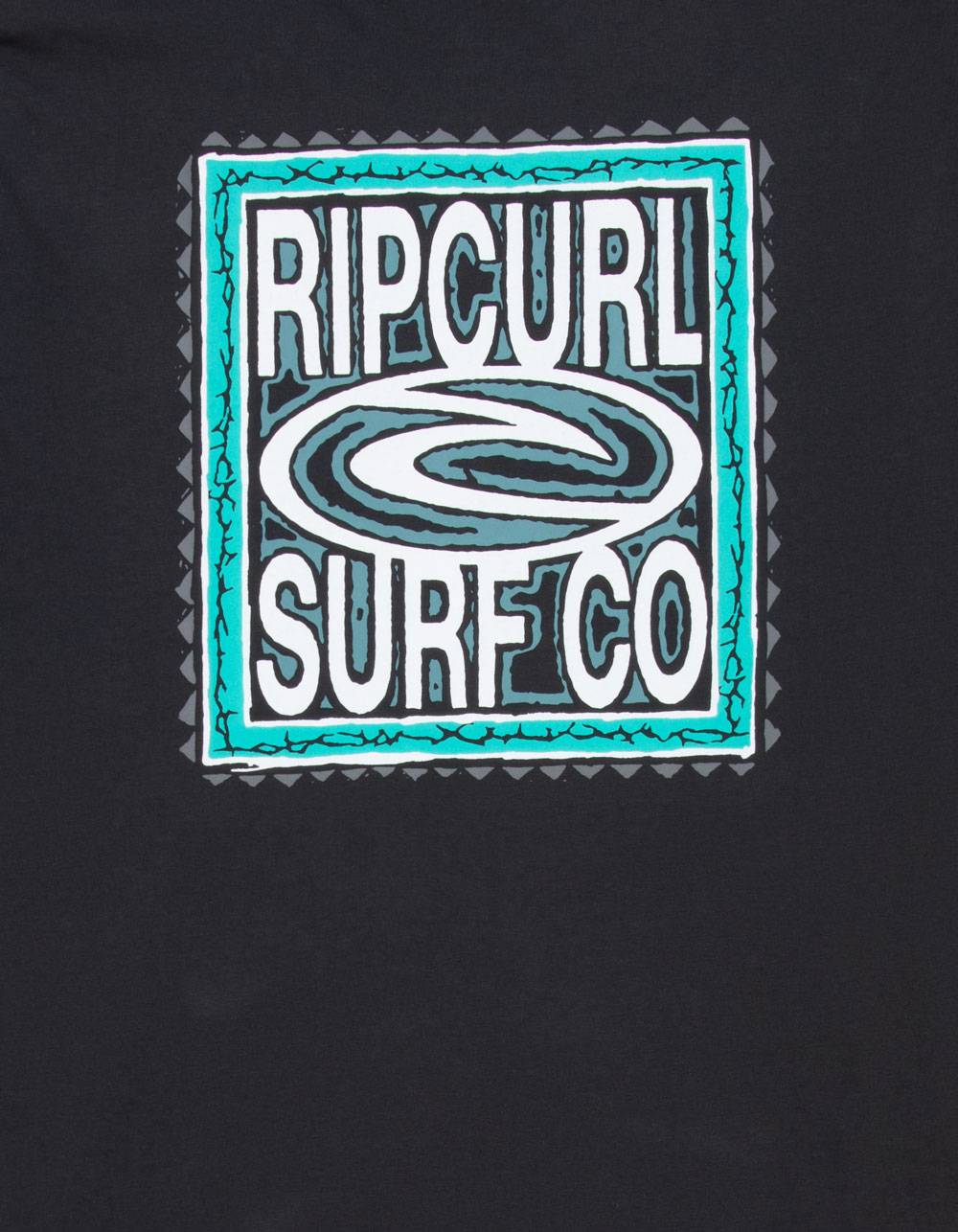 RIP CURL Trad Mens Relaxed Tee - WASHED BLACK