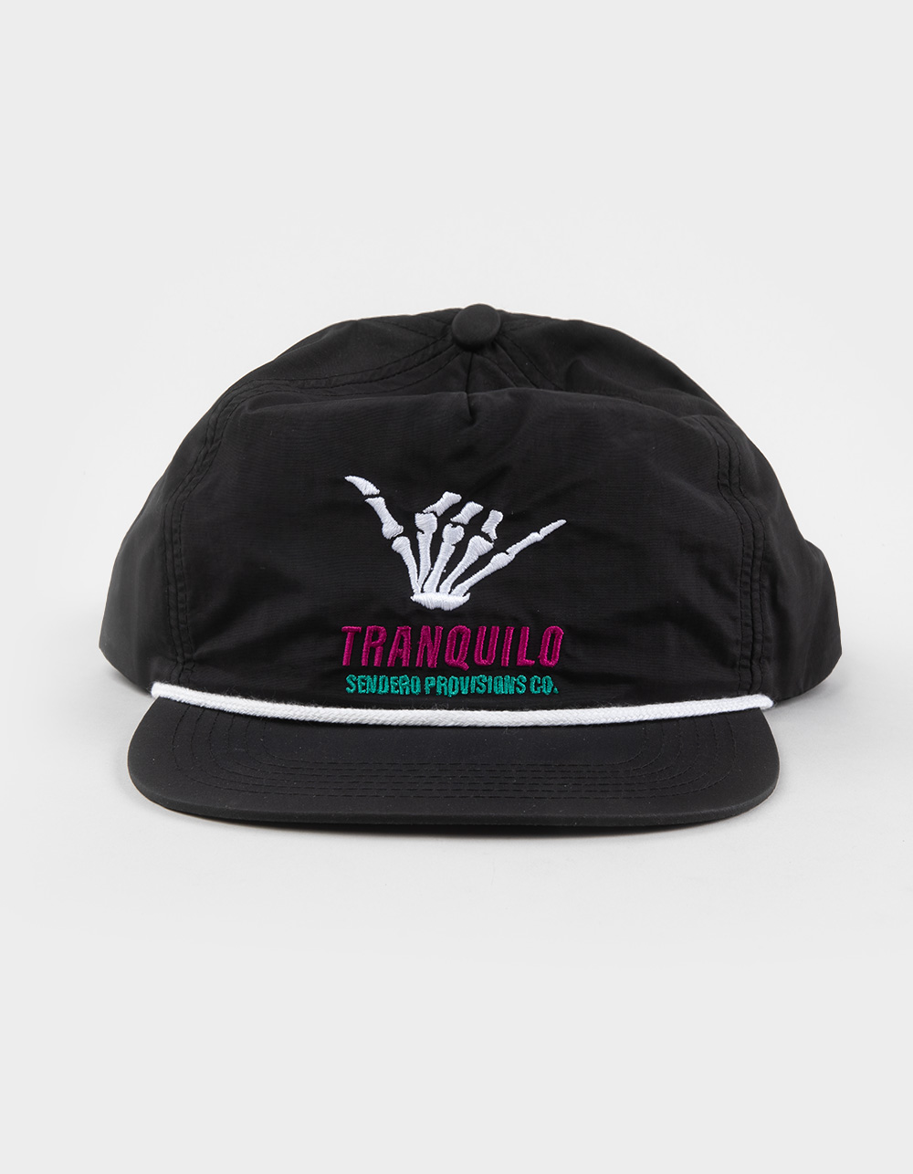 SENDERO PROVISIONS CO. Tranquilo Snapback Hat - BLACK