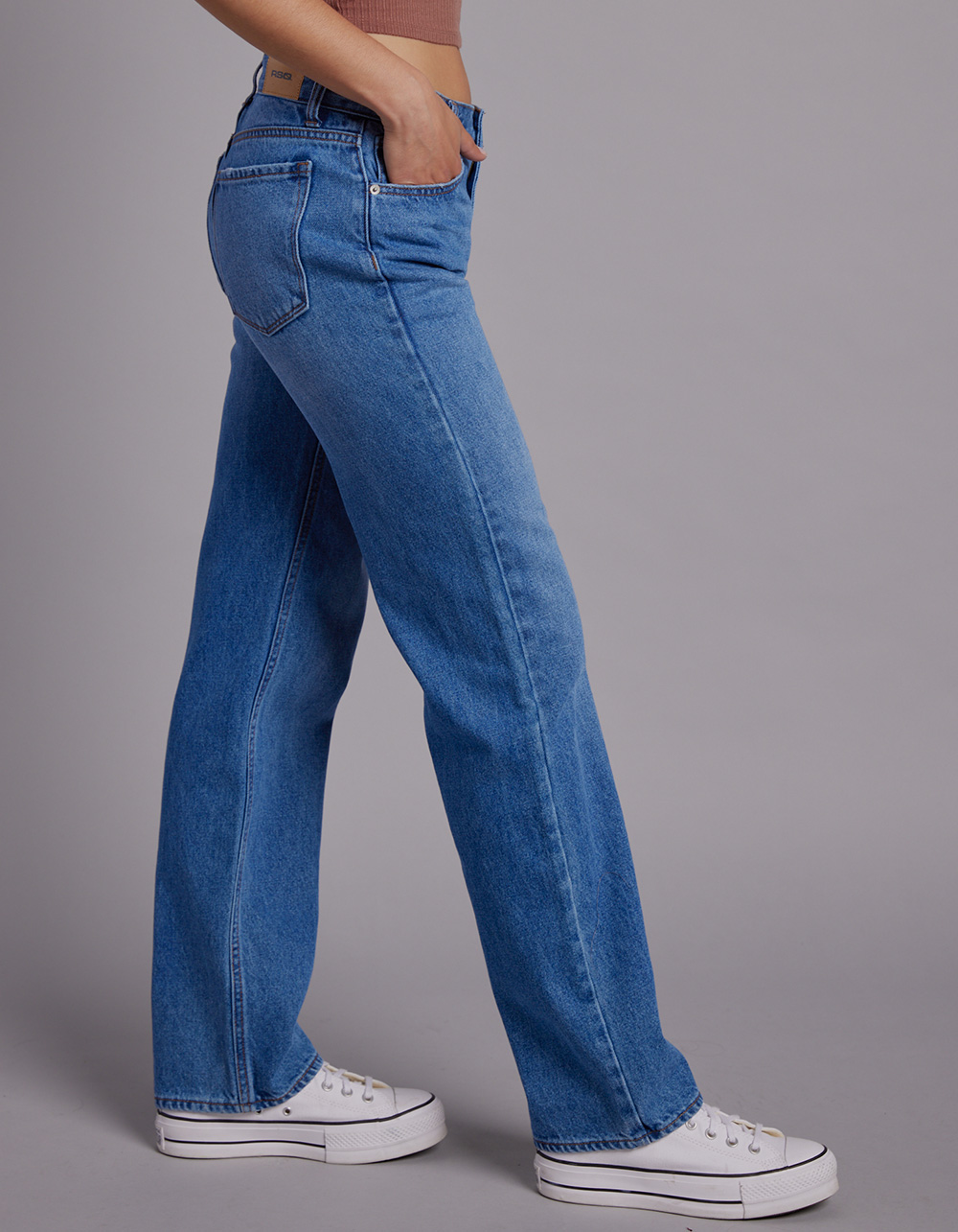 RSQ Womens Low Rise Straight Leg Jeans MEDIUM WASH Tillys — free download
