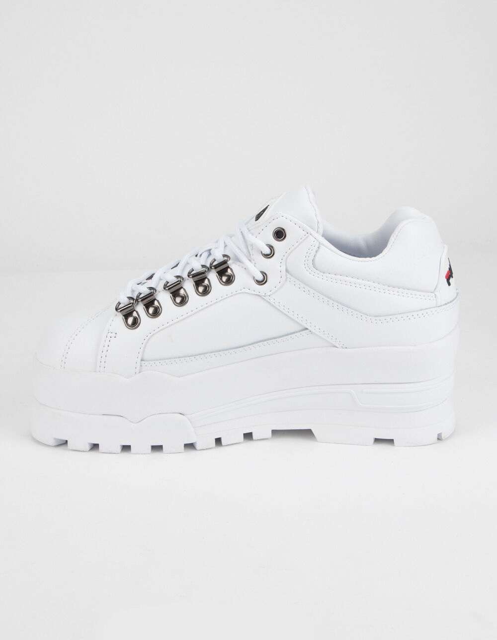FILA Trailblazer Wedge White Womens Platform Shoes - WHITE | Tillys