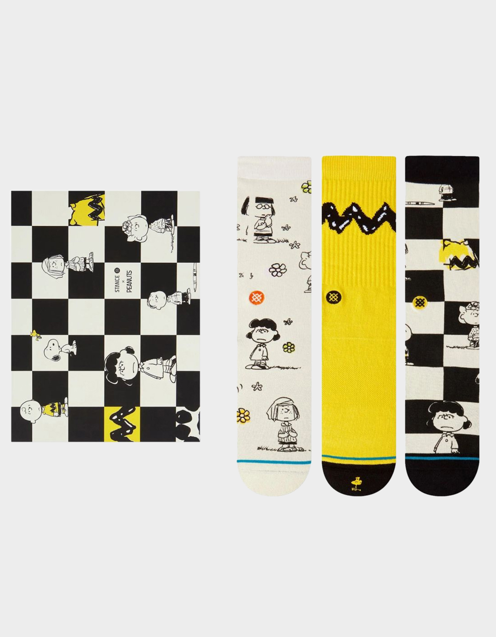STANCE x Peanuts Crew Socks Box Set MULTI Tillys