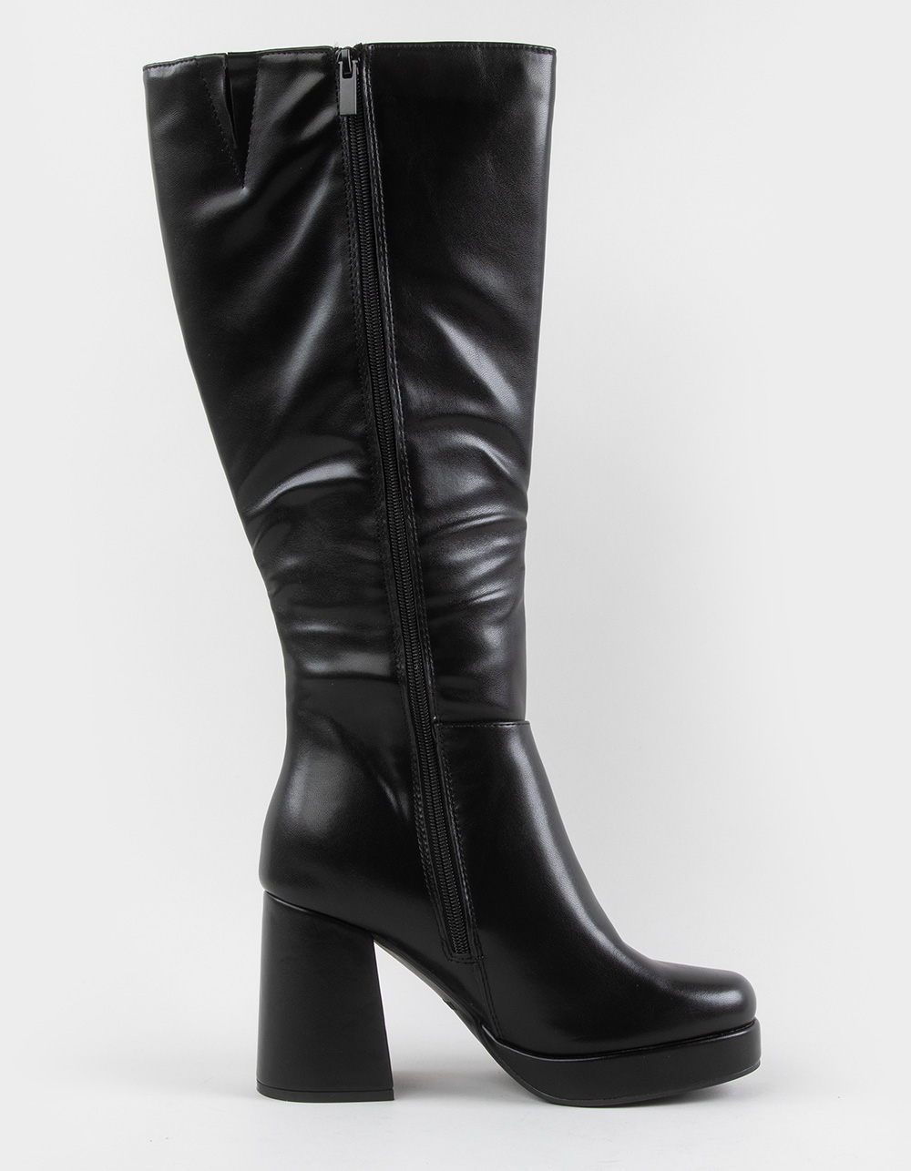 TOP MODA East Womens Platform Boots - BLACK