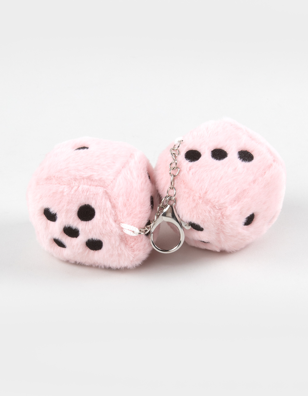 FULL TILT Plush Dice Bag Charm - LIGHT PINK