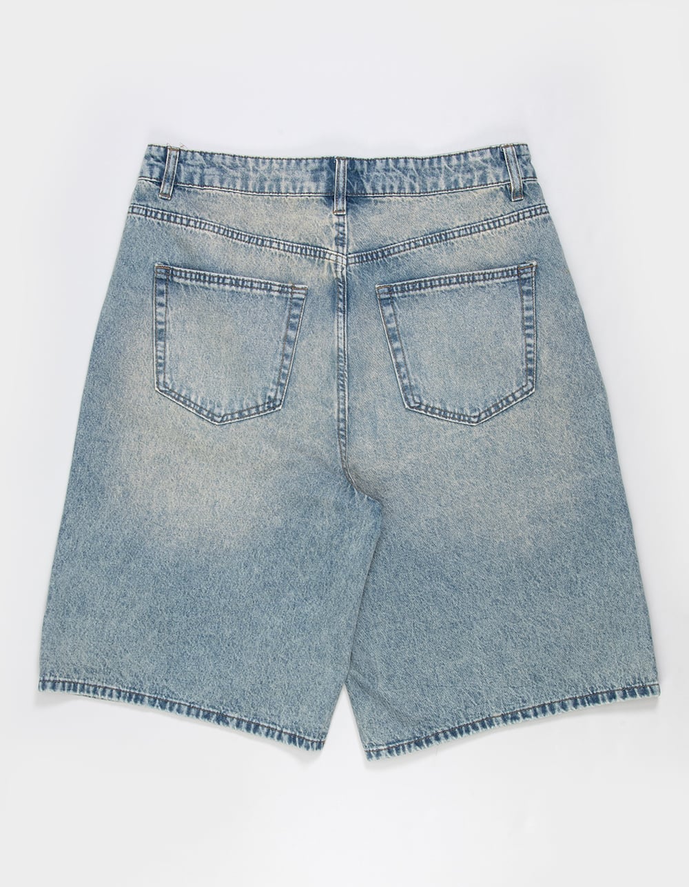 RSQ Mens Baggy Jorts - LIGHT WASH