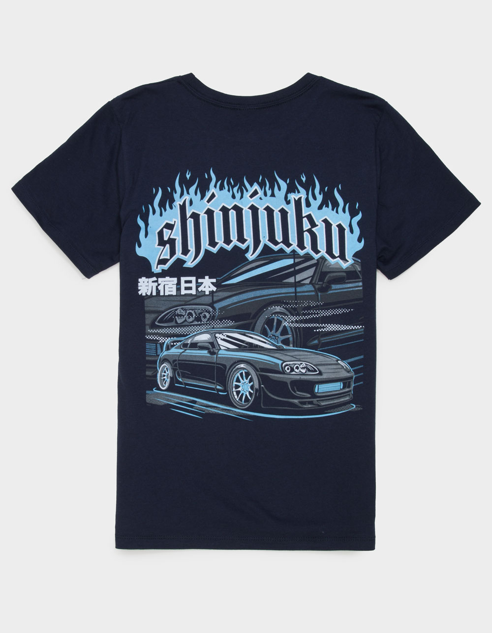 PLEASANT GETAWAY Shinjuku Boys Tee - NAVY