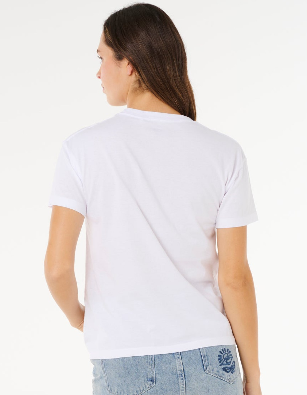 RIP CURL Sun Rays Womens Tee - WHITE