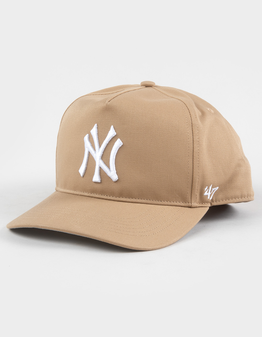 47 BRAND New York Yankees '47 Hitch Snapback Hat - TAN