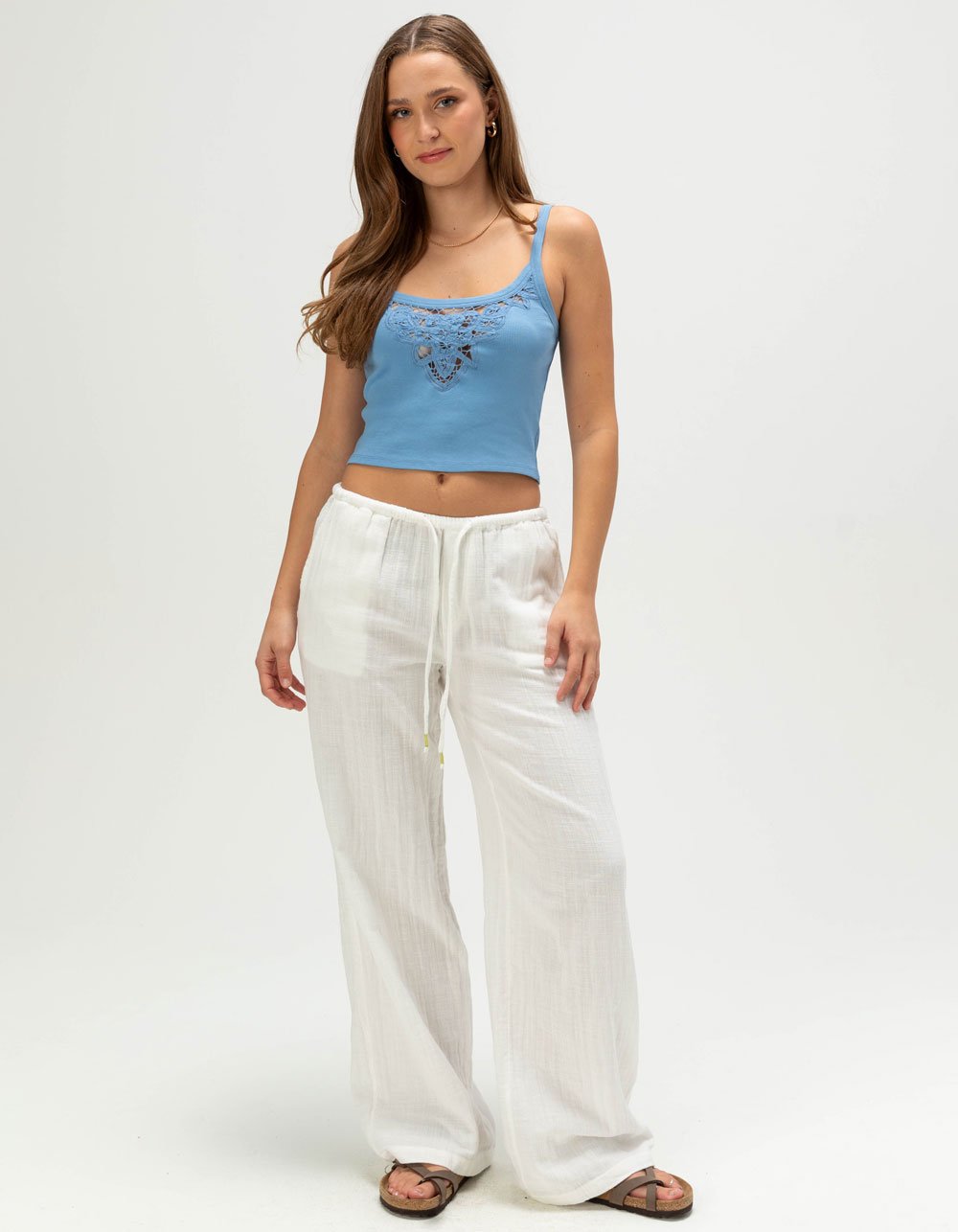 ROXY Wanderlust Womens Tank Top - BLUE