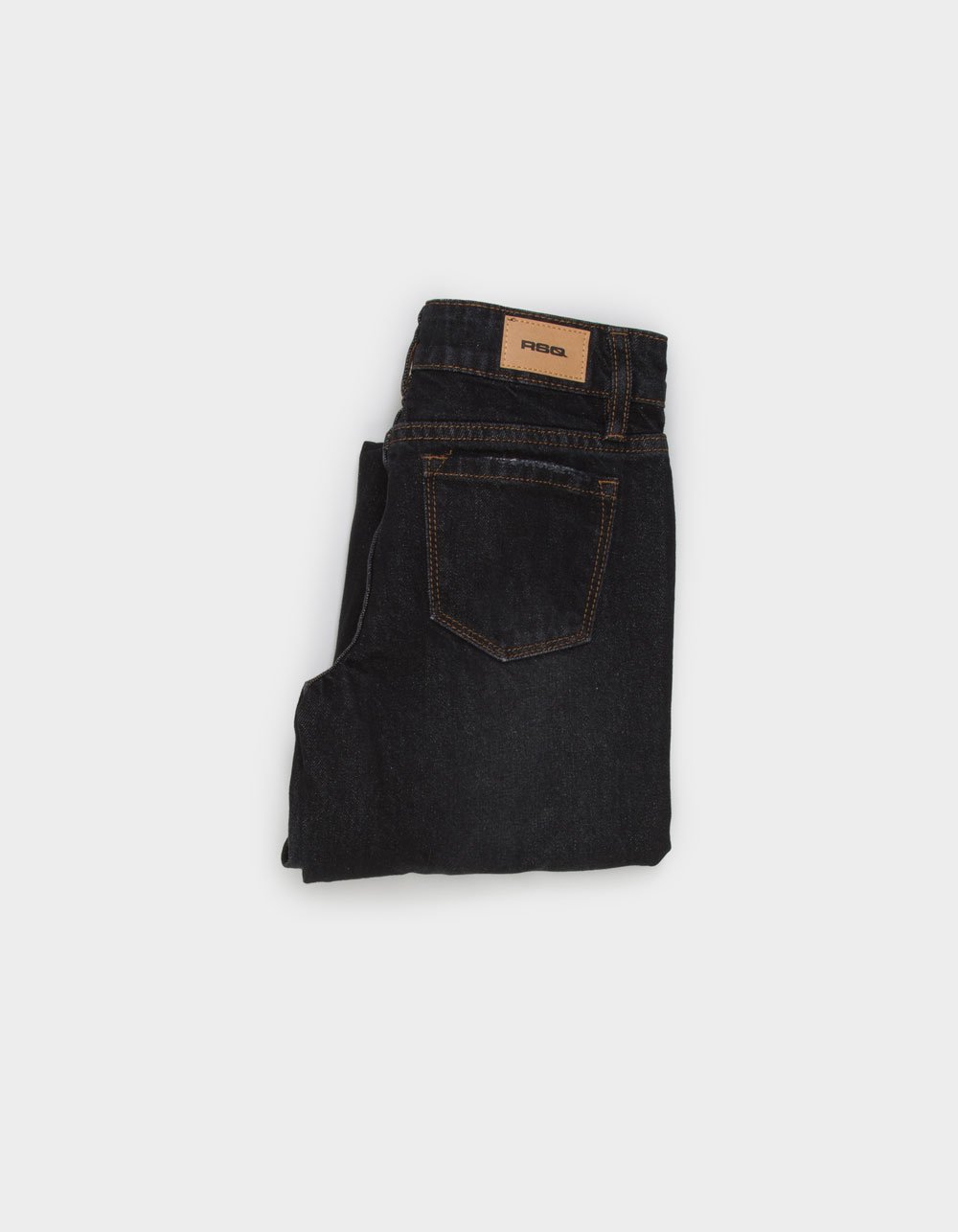 RSQ Girls Low Rise Wide Leg Jeans - WASHED BLACK