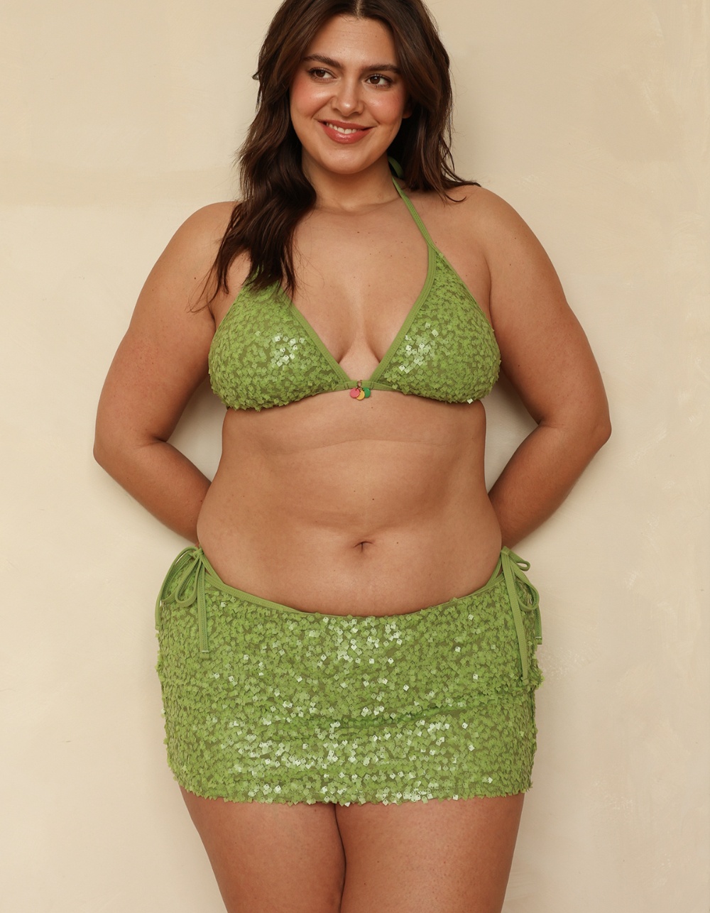 DIPPIN' DAISY'S Headliner Mini Skirt - GREEN