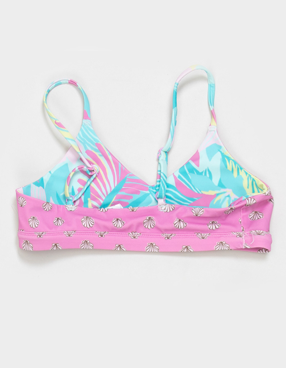 BILLABONG Des Tropics Girls Reversible Bralette Bikini Set - MULTI