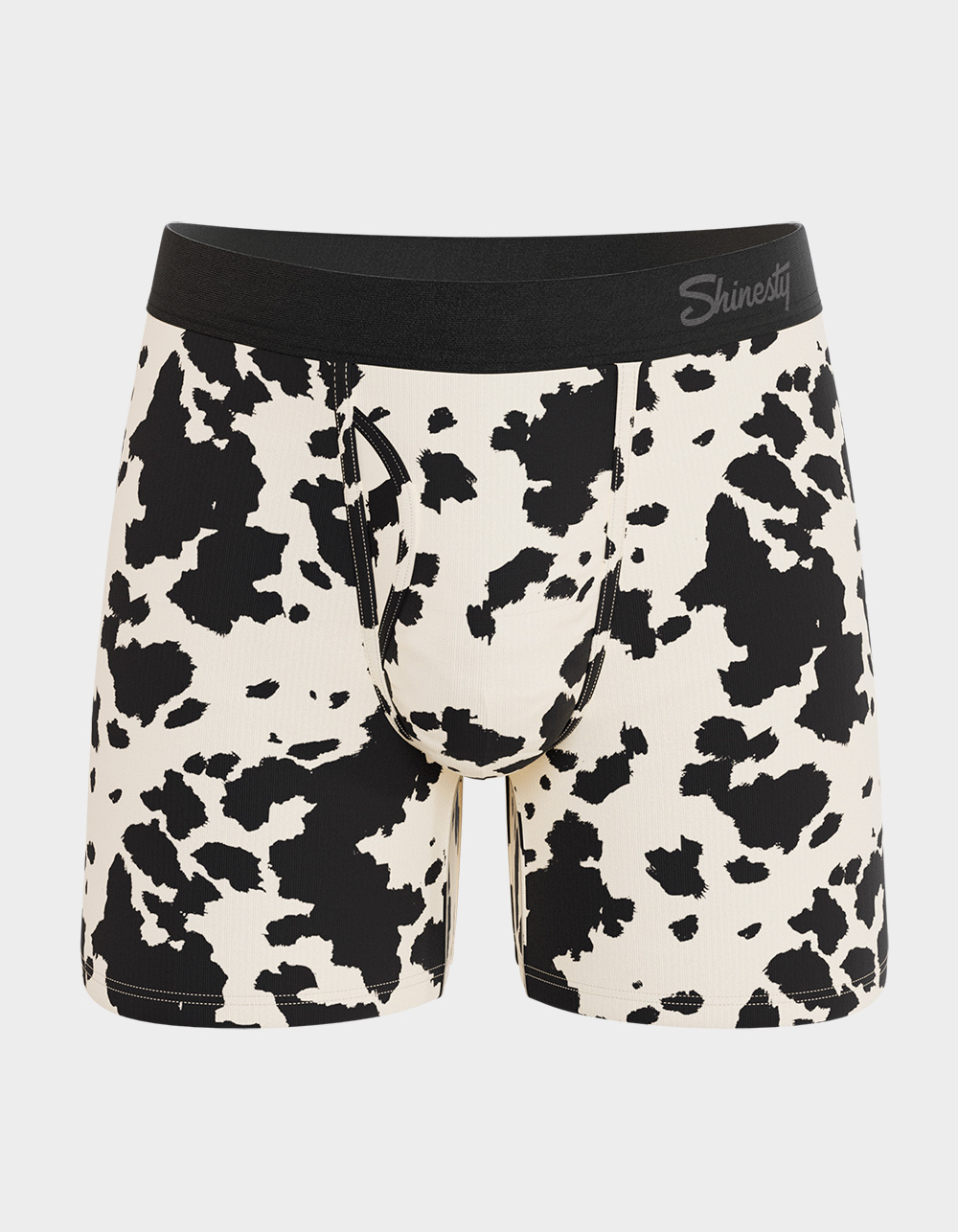 SHINESTY Graze Escape Mens Boxer Briefs - BLK/WHT