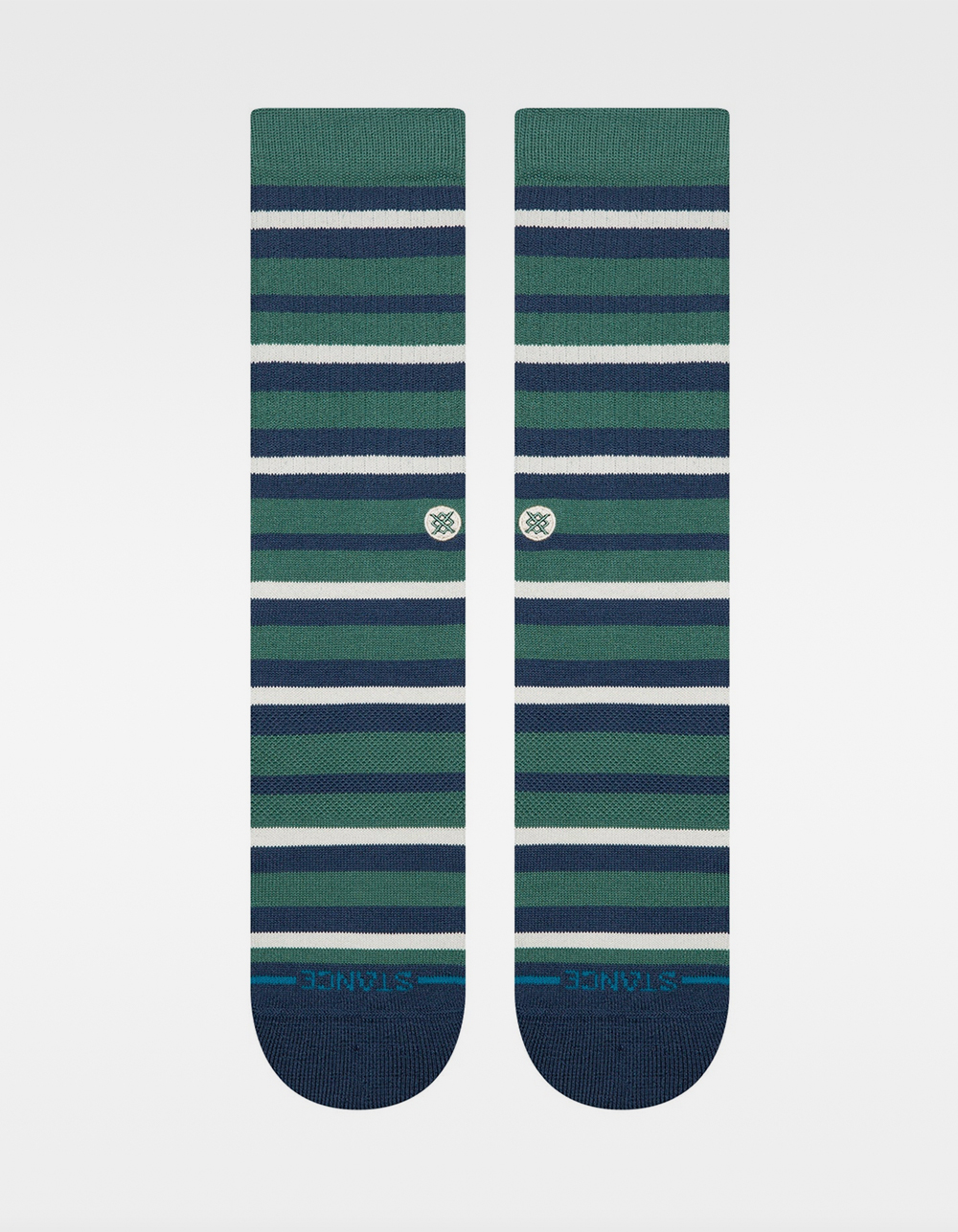 STANCE Brett Crew Socks - TEAL BLUE