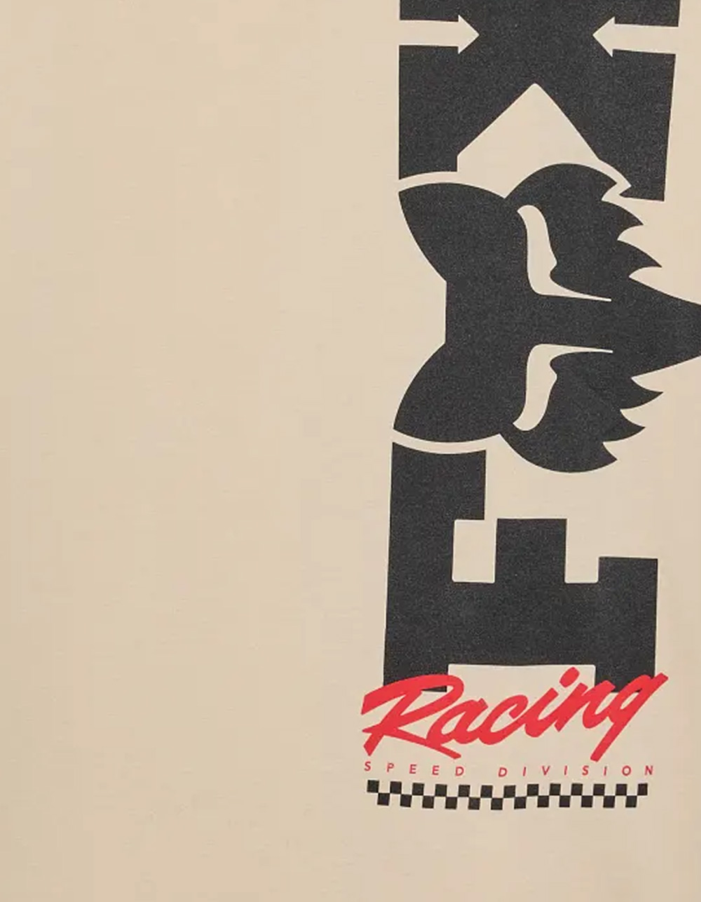 FOX Checker Boys Tee - TAN